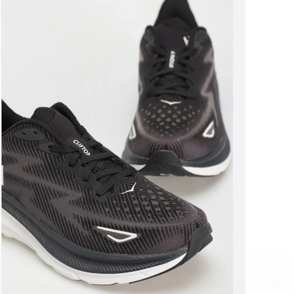 HOKA Clifton 9 Rubber-Trimmed Mesh Running Sneakers men size 14D NEW/no box